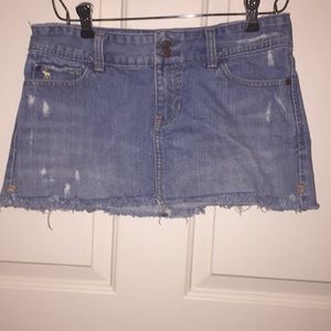 vintage abercrombie and fitch mini skirt